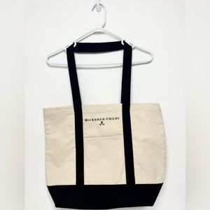 MacKenzie Childs Canvas Tote Bag